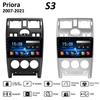 9-дюймовый Android Carplay для LADA Priora 2007-2021, автомобильный радиоприемник, мультимедийный видеоплеер, GPS-навигация, WIFI, 2 + 32 ГБ