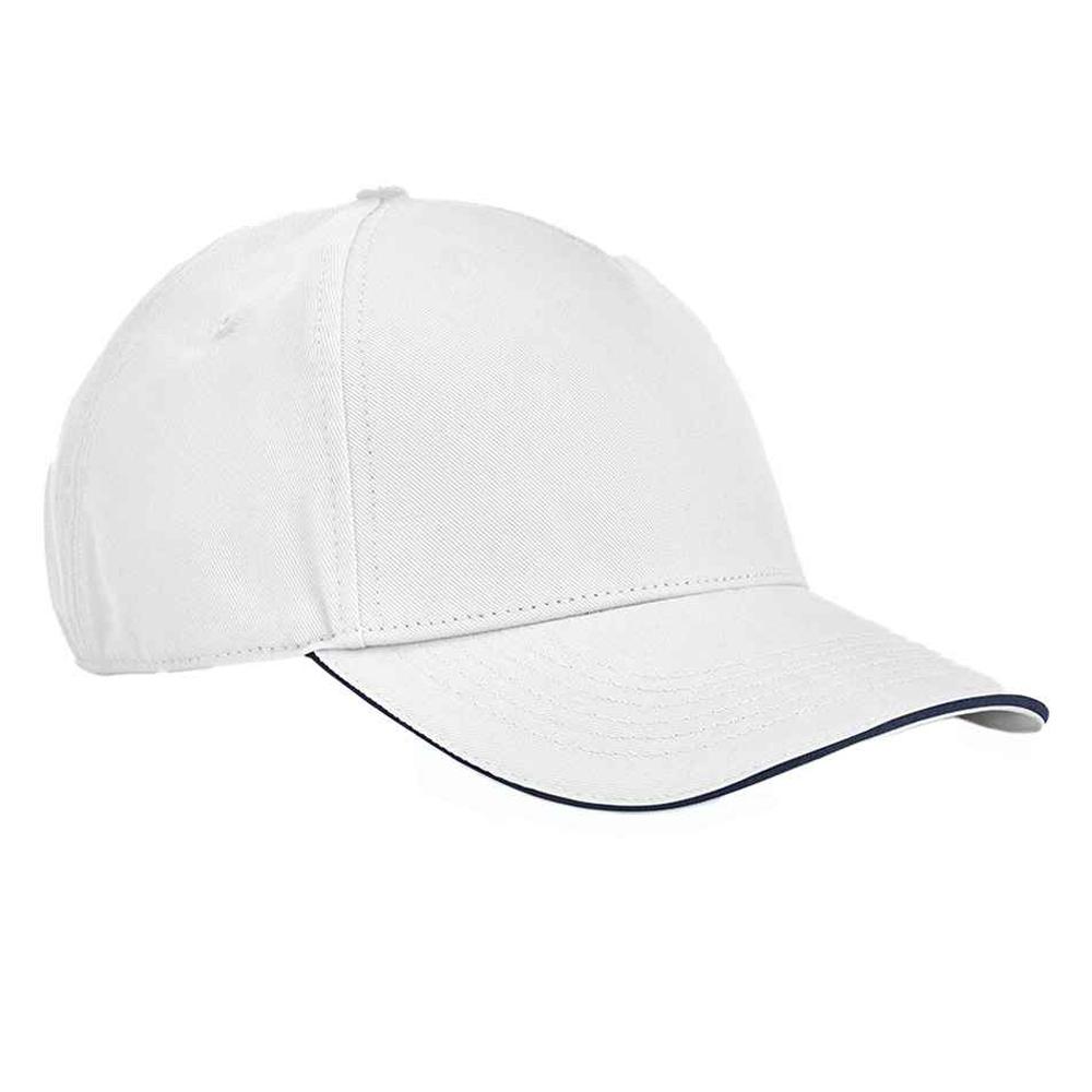 EarthAware Classic Organic Cotton 5 Panel Baseball Cap