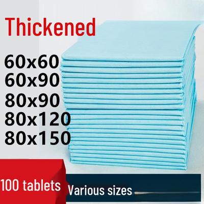 Утолщенная одноразовая водонепроницаемая пеленка 60x90 для ухода за взрослыми