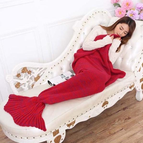 Mermaid Blanket With Unique Pattern For Home And Gift Giving