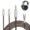 Okcsc ZT8 Recable SRH1840 Headphone Cable Replacement Cable for 8 Core OFC Gold Plated For Shure Compatible with SRH1840 Length Earphones/Headphones