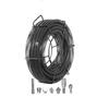 20m Length 16mm Diameter Electric Sewer Dredging Device Pipe Cleaning Tool with Extension Spring And Connector for Home Use
