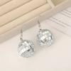 Vintage Sparkling Ball Disco Style Pendant Earrings Cool Street Jewelry Accessories Gifts Women's Bar Party Music Festival Gifts