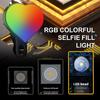 RGB Цветной Селфи Заполняющий Свет, Для Красоты и Сглаживания Кожи, Зажимной Заполняющий Свет, Трехцветный, Для Прямых Трансляций, Фотографии, Карманный Свет
