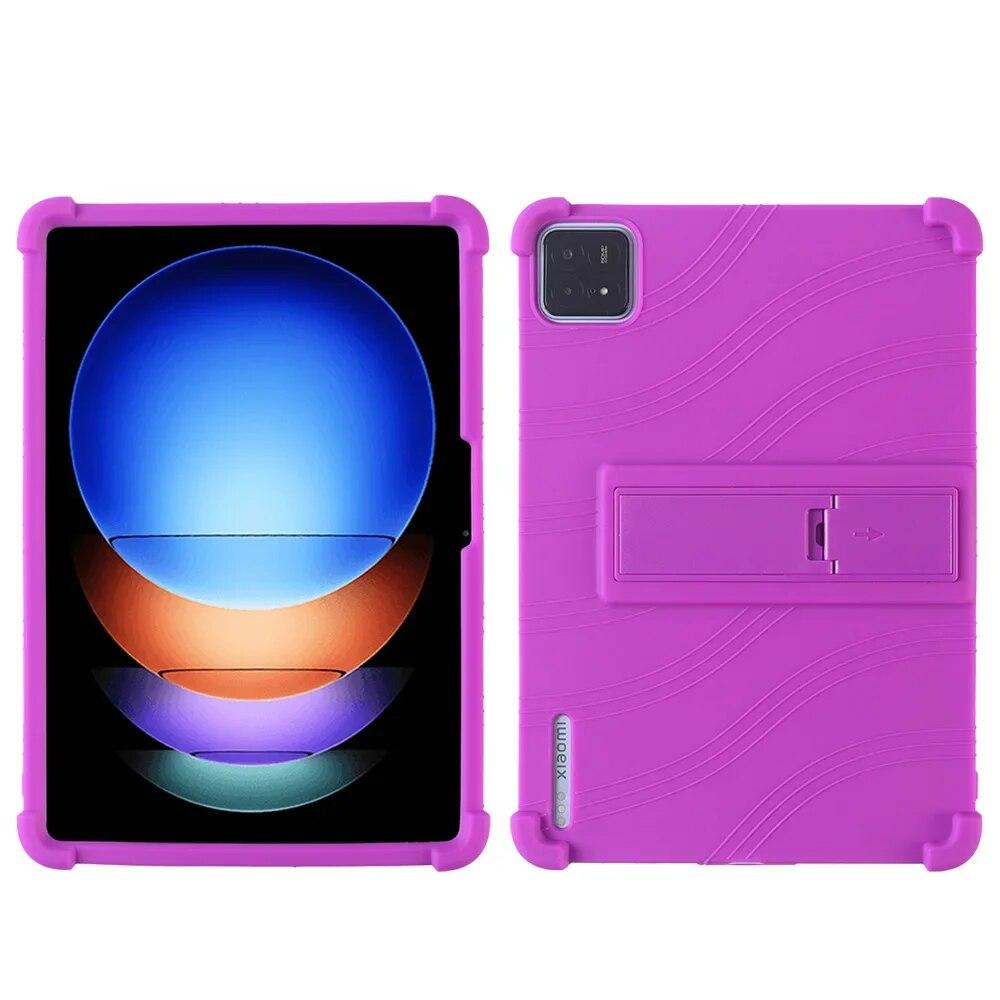 Для Xiaomi Mi Pad 6S Pro 12,4 чехол для планшета противоударный чехол для планшета Teclast мягкая силиконовая подставка защитная оболочка