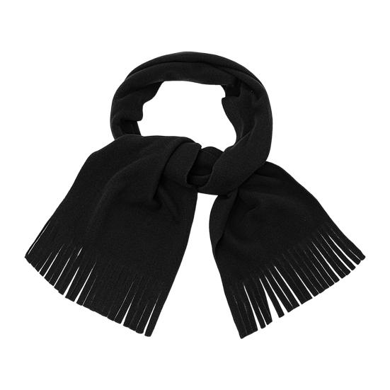Yousheng Women Scarf Solid Color Versatile Big Long Shawl with Tassel Trim Winter Essential Scarf Fashion Accessories