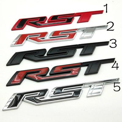 RST металлическая наклейка для автомобиля, наклейка на задний багажник, крыло, эмблема для Chevrolet Silverado 1500 2500 3500 4500 5500, декор для автомобиля