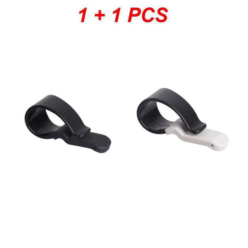 2PCS Car Fixing Clip Multifunctional Universal Tpr Material Mini Car Accessories Sun Visor Card Bill Storage Clip Practical