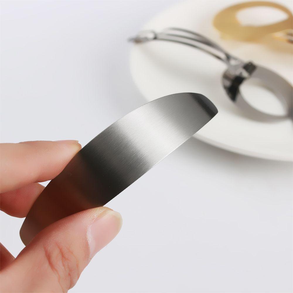 Новые заколки Аксессуары для волос Зажим для хвоста Заколки для волос для девочек Металлические заколки Геометрическая заколка для волос