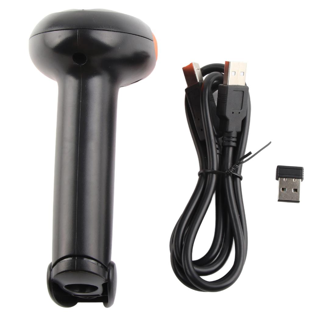 2.4G 1D 2D Wireless Barcode Scanner High Accuracy Quick Response QR Code Reader for Blurry Distorted Codes