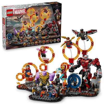 LEGO Marvel Мстители: Игрушка - Финальная битва Мстителей - Подарок на день рождения - Конструктор - Мальчики, Девочки, Дети (Возраст 10, 11, 12 лет) - Ученик начальной школы