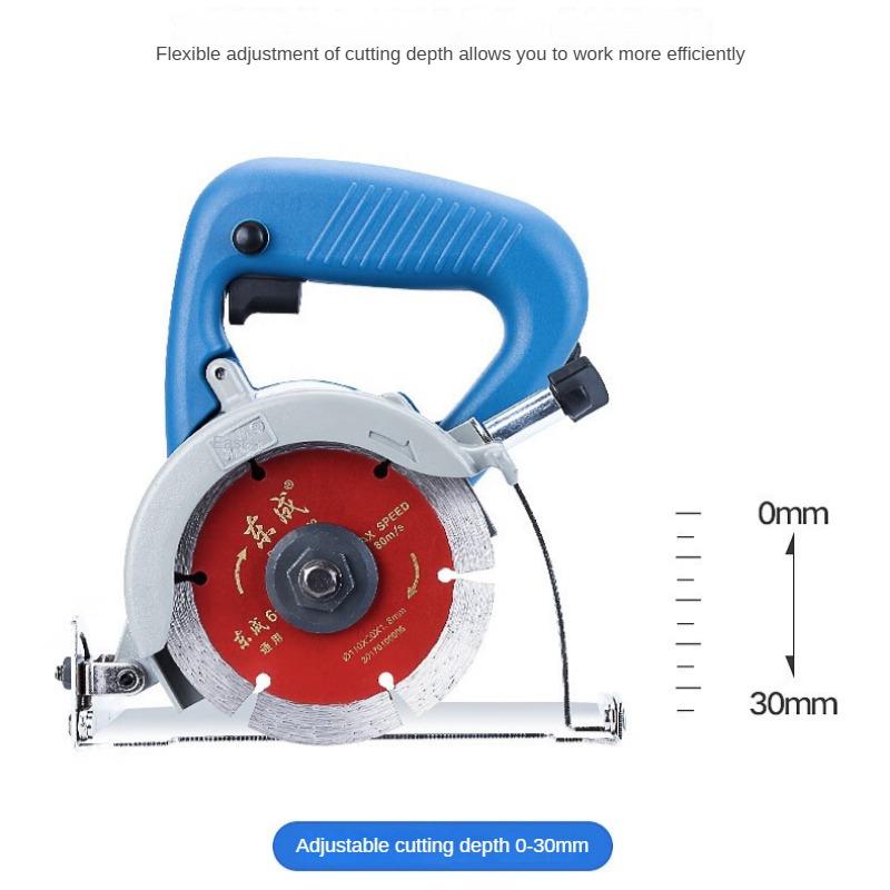 Dongcheng Marble Machine Z1E-FF05-110 Stone Cutting Machine High Power Oblique Cutting 45 Degree Ceramic Tile