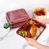 Xinyunfa 1000ml Disposable 4-Compartment Lunch Box