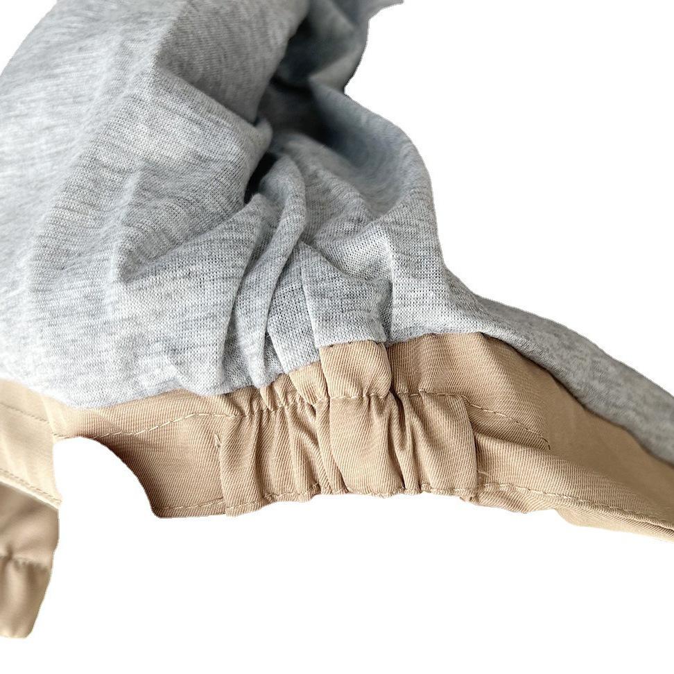 Весна Осень Детские Мальчики Куртки Молния С Капюшоном Однотонные Длинные Рукава Дети Мальчики Ветровка Повседневный Внешний Студенческие Мальчики Пальто