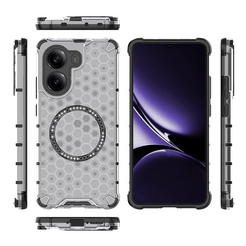 Для Xiaomi Redmi Turbo 4 5G Магнитное кольцо задняя крышка телефона чехол Magsafe кольцо беспроводная зарядка объектив защита ударопрочный купе чехлы