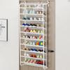 Multi-Layer Assembled Shoe Rack  Dust-proof Storage Cabinet, Simple Wall-Mounted, Space-Saving, Household