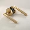 Viladepot Privacy Door Handle Knurled Handle Lever Bedroom Bathroom Passage Door Lock Reversible Keyless