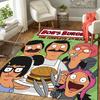 Bob's Burgers Rug Floor Mat for Living Room or Bedroom Soft and Comfortable Carpet a Gift for Birthday and Holiday.