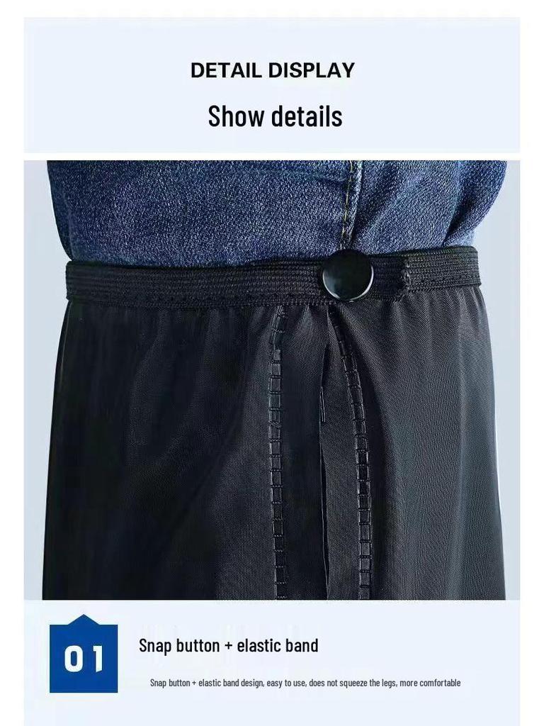 Unisex Waterproof High-Top 360° Coverage Rain Boots with Thickened, Wear-Resistant Design