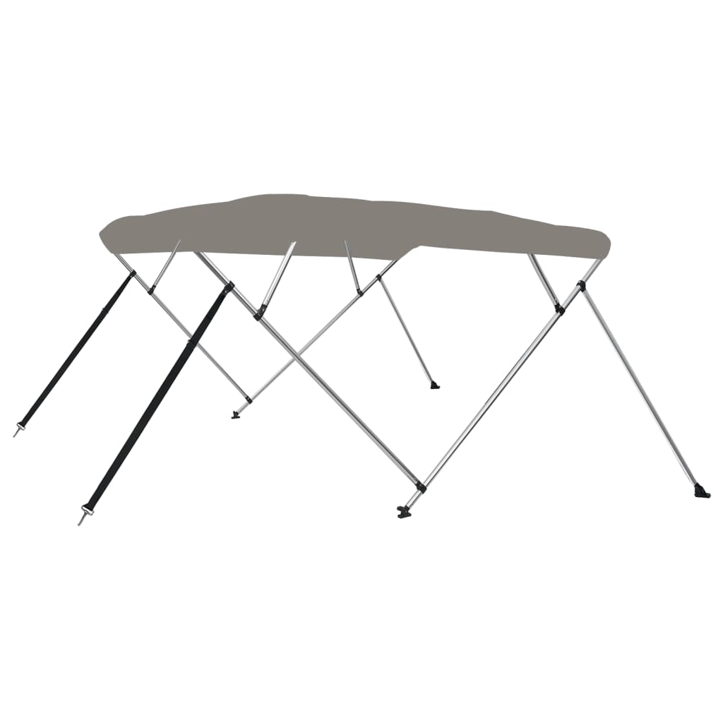 4 Bow Bimini Top Gray 243 x 244 x 137 cm