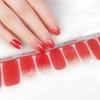 Beauty Nail Polish Film 20 Finger Nail Art Stickers New Onion Pink Gradient Nail Stickers Nail Art Stickers