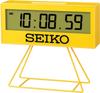 SEIKO SQ817Y Мини-спортивный таймер Цифровые часы Настольные Настенные Желтый ЯПОНИЯ