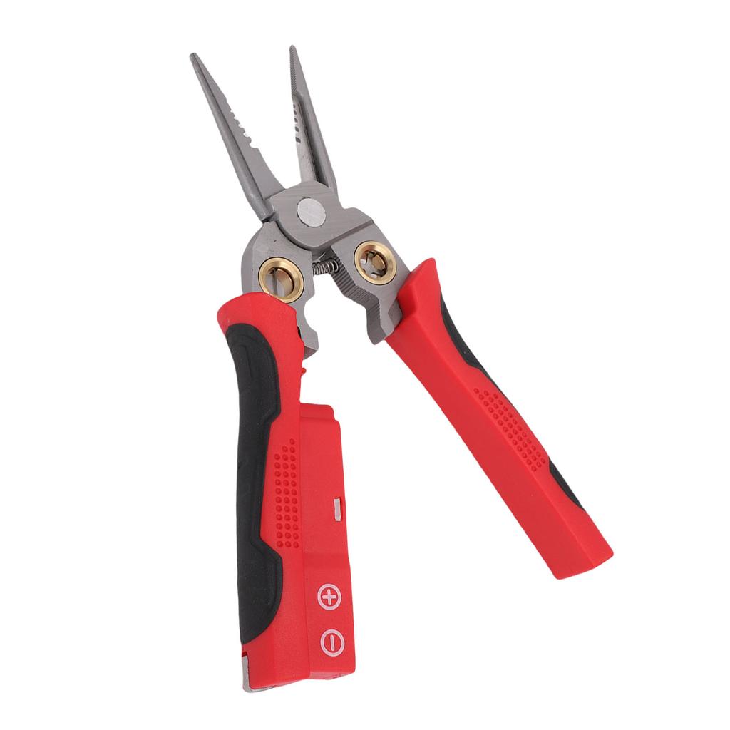 8 In 1 Wire Stripper with Voltage Test Function Electrical Cable Cutter Crimper Electrician Pliers