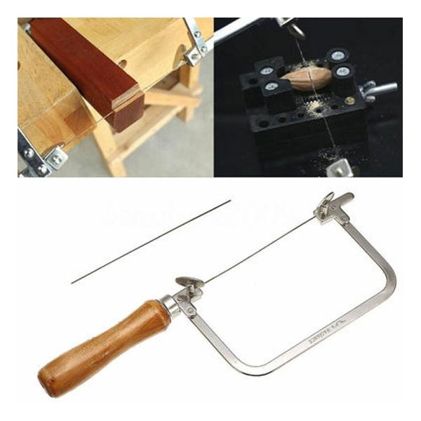 Рамочная пила, копировальная пила, U-образная копировальная пила, мини-пила + пильные полотна для деревообработки, ремесло, ювелирные изделия, ручной инструмент «сделай сам», ASB 400/ASB 500