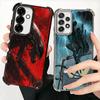 Крутой чехол с покрытием A-Alien X-Xenomorph для телефона Samsung A17 A07 A37 A57 A16 A56 A15 A55 A14 A54 A13 A53 A26 A36 A25 A35 A24 A34