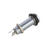 Electric Bass Guitar Straight Ribbed Tube Output Jacks Cylinder Input Kack Socket Guitar Parts