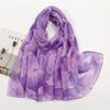 Thin Floral Viscose Scarf Print Voile Shawls and Wraps Pashmina Foulards Muslim Woman Hijab Scarves Long Printed Tippet