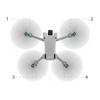 4Pcs Drone Landing Legs Compatible for DJI MINI 3 PRO Drone Front Rear Landing Gear Heightened Support Legs Drone Replacement