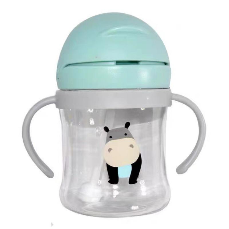 Kindergarten Children's Straw Cup - Baby Learning & Drinking Cup
