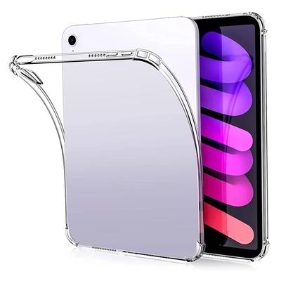 Прозрачный силиконовый чехол для iPad Mini 6, 8,3 дюйма, противоударный ультра прозрачный чехол для Apple 2021, чехол, защитная пленка для экрана