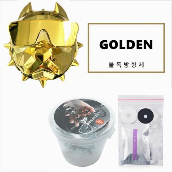 Car Fragrance Bulldog Air Freshener Essential Oils Car Diffuser Essential Oil Car Perfume Flavoring Bulldog Air