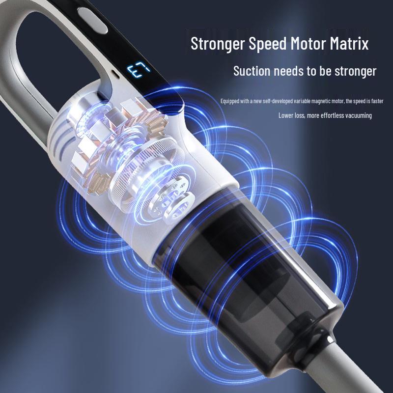 Беспроводной ручной пылесос и швабра: Мощное всасывание, удаление клещей, перезаряжаемый, все-в-одном для домашнего использования