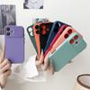 Чехол для телефона с защитой объектива камеры, противоударный, для iPhone 16E 15 14 Plus 13 12 Mini 11 16 Pro Max, мягкий силиконовый бампер