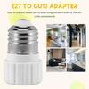 6/10 шт. E27 к GU10 Современный дизайн Основание лампы Удлинительная база Светодиодная лампа Лампа Адаптер-преобразователь Винтовой патрон
