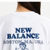 New Balance Tee Lqj Nbnee21523 10 Uni Nb BOy BOstOn ShOrt Sleeve Tee  O
