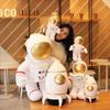 Creative Simulation Space Astronaut Doll Plush Toy Space Rocket Spaceship Pillow Children's Doll Ragdoll