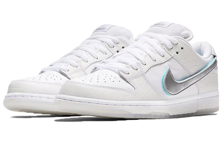 Nike X Diamond Supply Co.. Sb Dunk Low Pro 'White Diamond' BV1310-100