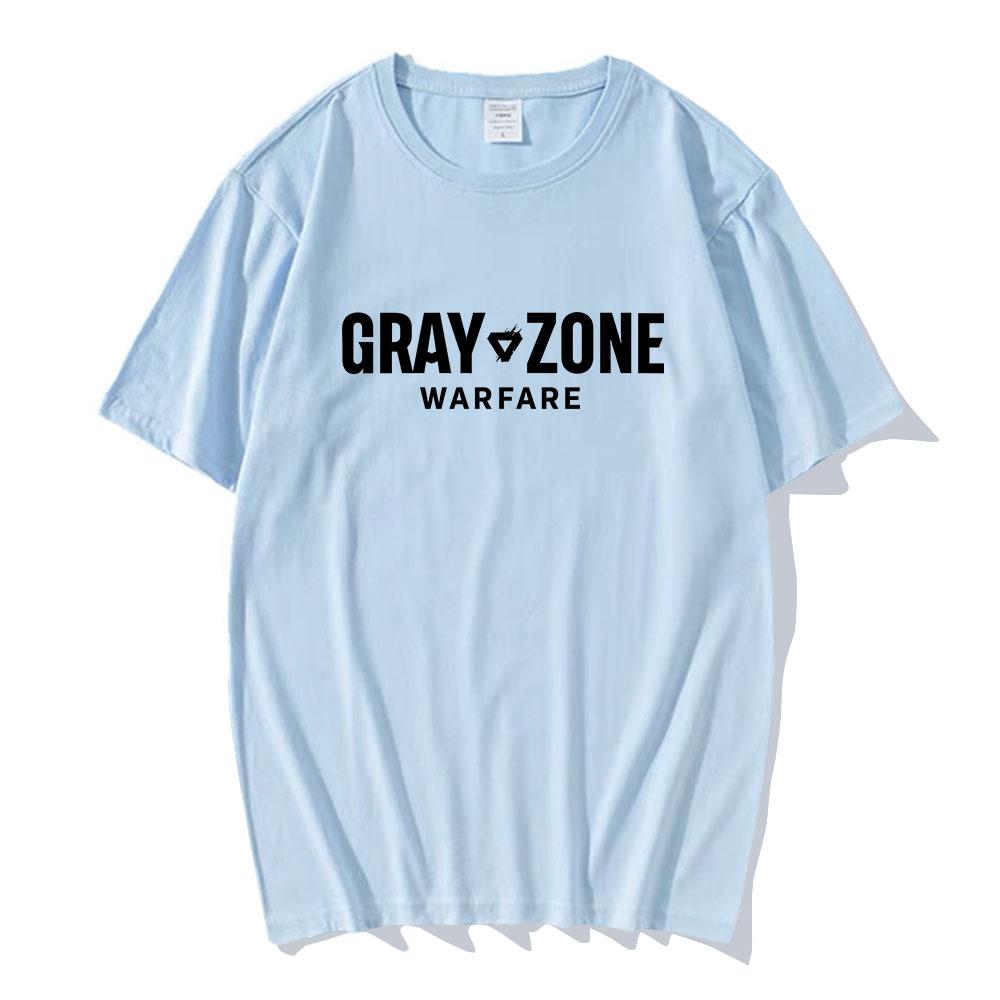 Game Gray Zone Warfare T-shirt Short Sleeve Summer O-neck Tshirts Fashion Unisex Streetwear Casual Men/Women Tees