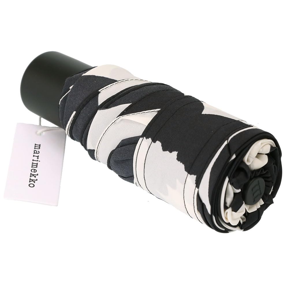 Женский мини-зонт Marimekko, Unikko, 16,5x5x5см, Черный, 48858 190 (93720 190) [Параллельный импорт]