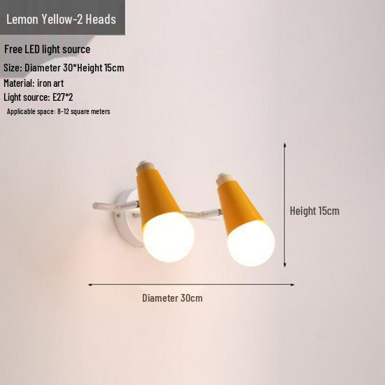 Современный скандинавский настенный светильник: Стильное освещение для спальни, гостиной, бара или лестницы