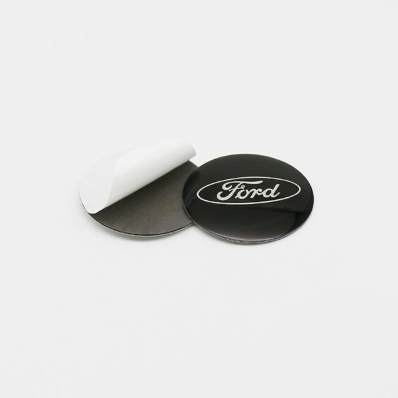 4Pcs 56 60 65mm ABS Wheel Center Hub Cap Badge For Ford Focus Fiesta Ranger Mondeo Kuga Mustang Auto Exterior Tuning Accessory