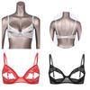Women Lace Bra Plus Size Push Up Bras Adjustment Hollow Out Bra Underwear