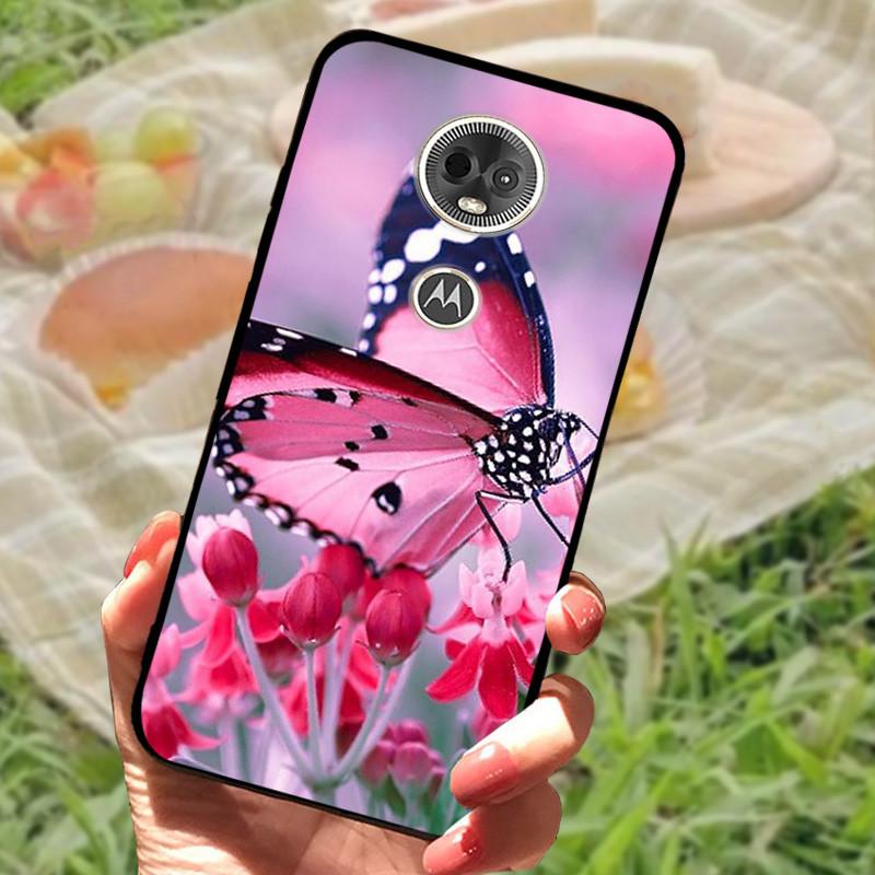 Для Moto E5 / E5 Play EU Чехол Силиконовый Мягкий Ударопрочный ТПУ Задняя Крышка для Motorola Moto E5Plus / E5 Plus Capa E5Play E 5 Мрамор