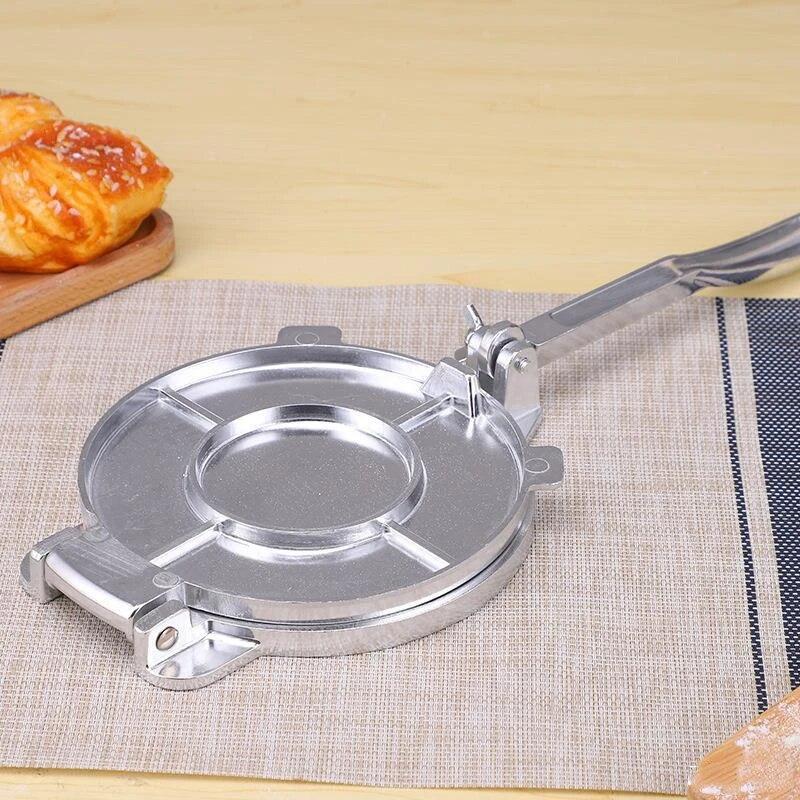 Ручной пресс для изготовления лепешек из алюминиевого сплава, инструменты для прессования кукурузных лепешек, сделай сам, ручной инструмент для изготовления клецок, кухонный инструмент