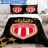 3PCS Monaco Monaco Printed Soft Bedding Set,Including 1pc Duvet Cover And 2pcs Pillowcases Perfect for Bedroom, Dormitory, Fan gift