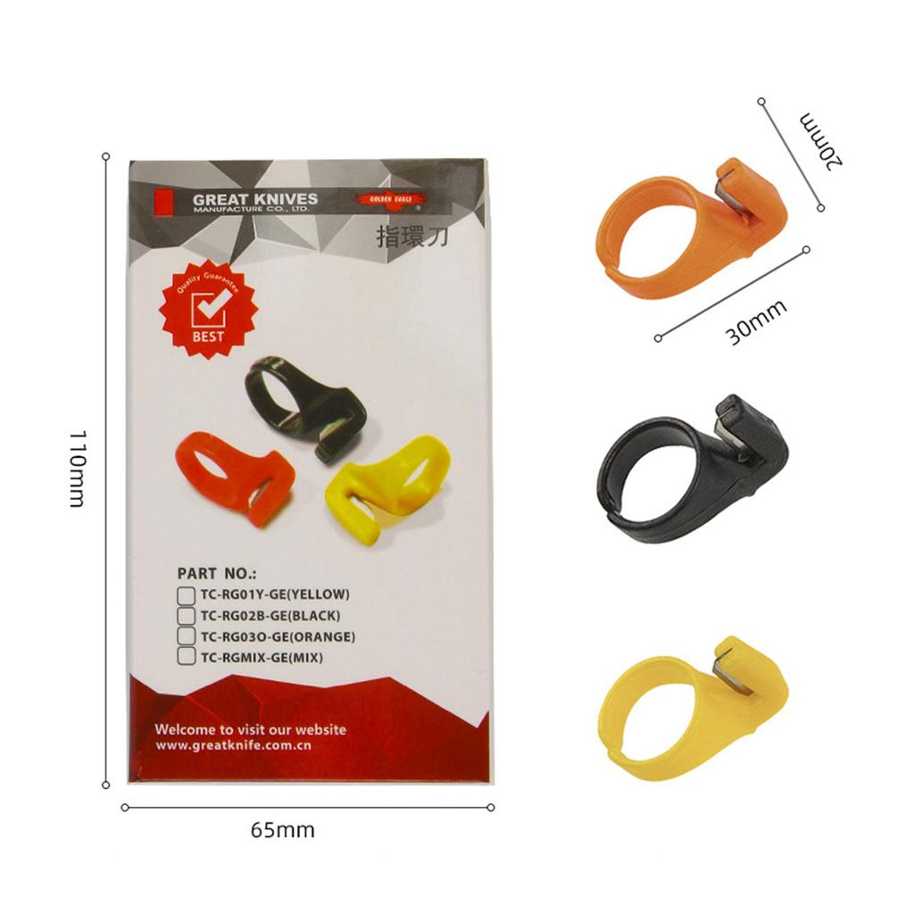 12 штук кольцо-нож для пальца пластиковый резак для ниток для квилтинга наперсток для шитья рукоделия DIY инструмент с лезвием для резки пряжи